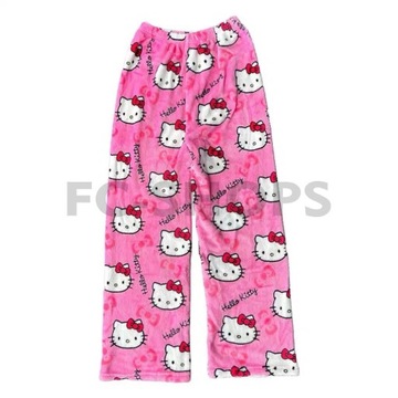 Spodnie Hello Kitty ~ Piżamowe ~ Idealne na Prezent M