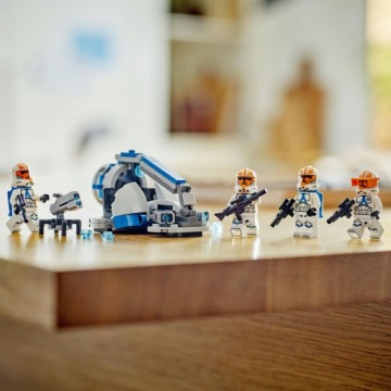 Боевой набор LEGO с 332-м отрядом клонов Асоки (75359) + сумка + каталог