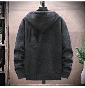 2023 Autumn Korean style Hooded Men's Sweater mens
