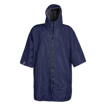 Swimming parka, short-sleeved bathrobe,