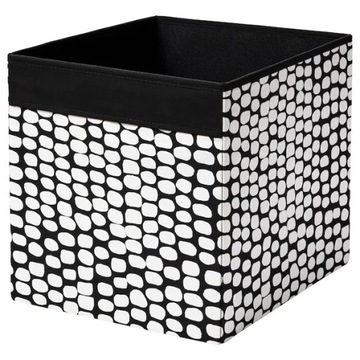 IKEA wkład do regał KALLAX pudełko DRONA b-cz WZÓR