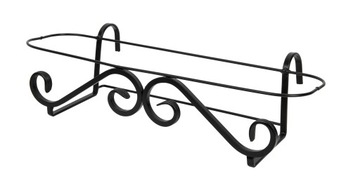 ЦВЕТОЧНЫЙ ГОРШОК, БАЛКОННАЯ ЯЩИКА 60 СЕРЫЙ + КОВАЯ РУЧКА