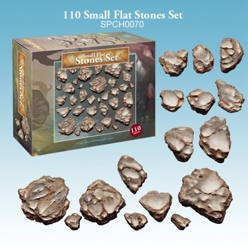 Small Flat Stones Set - 110 szt.
