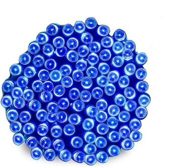 LAMPKI CHOINKOWE 200 LED SZNUR Z PILOTEM