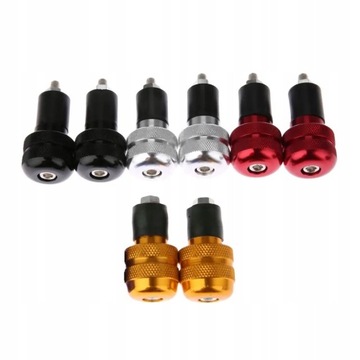 Końcówki kierownicy cieżarki aluminiowe ryflowane