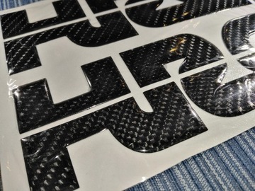 HRC Carbon логотип 2шт 3D HONDA CBR Fireblade 1000RR