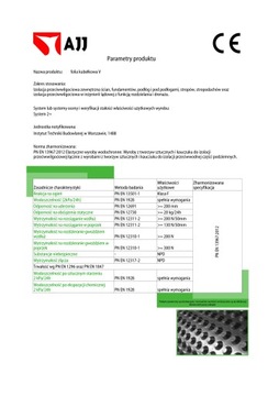 Фольга с ямочками толщиной 8 мм для фундамента 1х10 м.