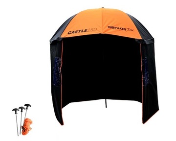 PARASOL WĘDKARSKI Z BOKAMI GENLOG CASTLE 250cm