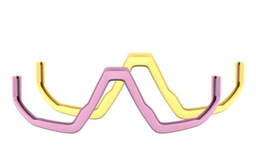 dolne ramki Bliz Fusion/Matrix Jawbone Pink Yellow
