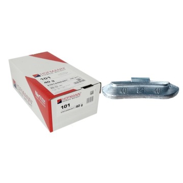 Ciężarki nabijane do felg Stal Hofmann 40g 100 szt