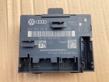 MODUŁ STEROWNIK DRZWI AUDI A4 B8 8K0959792B