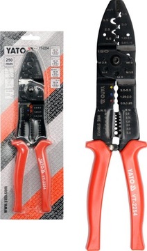 ZACISKARKA KONEKTORÓW + ŚCIĄGANIE IZOLACJI CIĘCIE