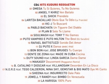 KUDURO REGGAETON: 4-дисковый бокс-сет с альбомами LA LOBA, RUMBA и BANDIDO