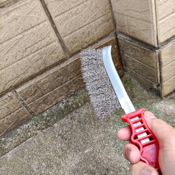 ЛАТУННАЯ ПРОВОЛОЧНАЯ ЩЕТКА ДЛЯ ЧИСТКИ ДИСКОВ, Ржавчины, ДЕРЕВЯННОЙ ЩЕТКИ