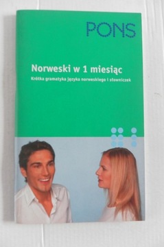 Norweski w 1 miesiąc krótka gramatyka / słowniczek