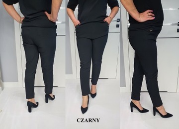 Гладкие длинные брюки PLUS SIZE различных цветов на выбор r50 5/6xl