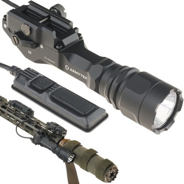 ARMYTEK PARMA C2IR Pro Latarka Taktyczna / Iluminator IR + Włącznik Zdalny