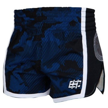 Spodenki muay thai Extreme Hobby HAVOC NIEBIESKI S
