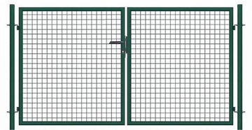 BRAMA ogrodzeniowa SX ECO - ogrodowa - 3,00 x 1,50 m - kolor ZIELONY