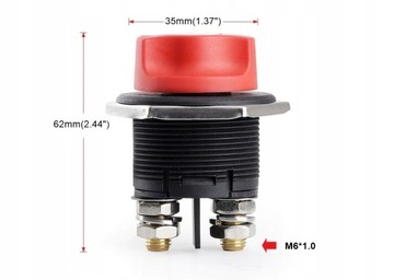 HEBEL AKUMULATORA WYŁĄCZNIK ODŁĄCZNIK 200A