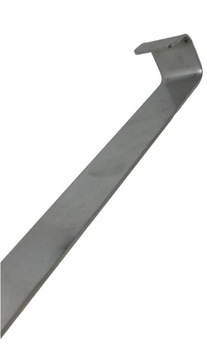 Ручка дверной вешалки, крючок для гардероба, длина 29см, металл, нержавеющая сталь