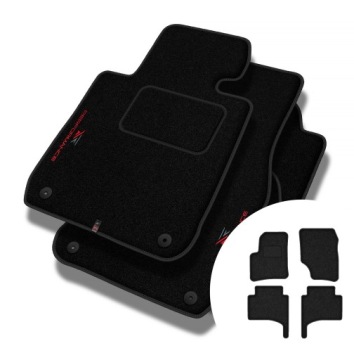Velurové koberce Performance pro Volkswagen Touareg I 2002-2010