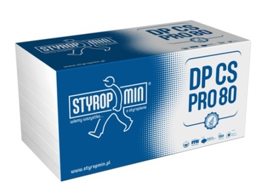 STYROPMIN DACH/PODŁOGA DP CS PRO 80, 0,037 8CM