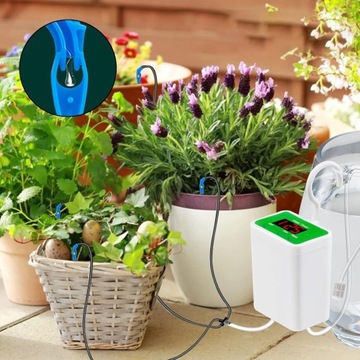 КОМПЛЕКТ АВТОМАТИЧЕСКОГО ПОЛИВА, КАПЕЛЬНАЯ СИСТЕМА ДЛЯ ГОРШЕЧНЫХ РАСТЕНИЙ