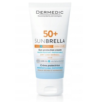 Dermedic Sunbrella Krem do twarzy Przeciwsłoneczny do Opalania SPF50+ 50ml