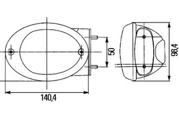 ЛАМПА ПОВОРОТА 2BE 343 130-401 HELLA HELLA
