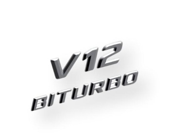 MERCEDES SL R231 ZNAK BLATNÍKU PŘEDNÍ V12BITURBO OE