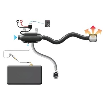 Парковочный обогреватель 24V 12V 5kW Bluetooth LCD FDIK обогреватель с пультом дистанционного управления