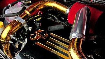 Самоклеящийся термочехол GOLD на заказ размером 120х40см.