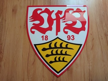 Herb VfB Stuttgart na ścianę do domu prezent na święta dla chłopaka męża