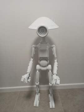 Пит-дроид Звёздные войны Мандалорский масштаб 1:1