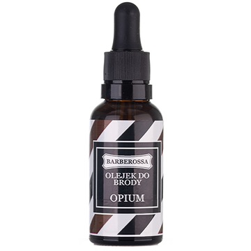 BARBEROSSA OLEJEK ARGAN DO PIELĘGNACJI BRODY ZAROSTU O ZAPACHU OPIUM 30ML