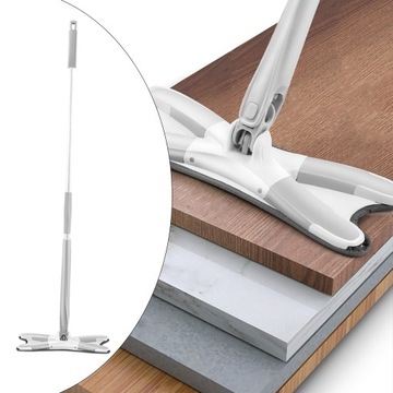 Плоская швабра «2 в одном» Универсальная уборка