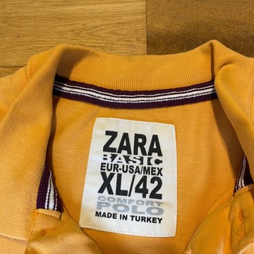 ZARA MĘSKA KOSZULA POLO LATO Rozm. XL/42