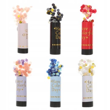 6 szt. Poppers Poppers urodzinowy