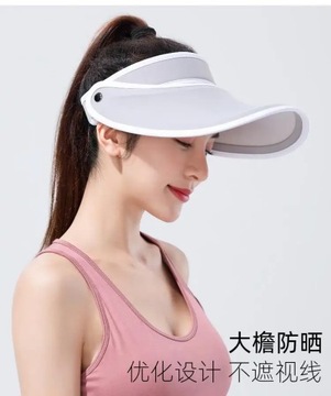 2023 New Summer Sunscreen Mask Hat Veil Outdoor Adjustable Women's Hiking