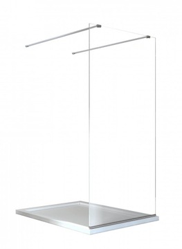 Besco Aveo due ścianka prysznicowa walk-in 120x195