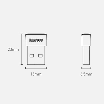 АДАПТЕР BASEUS MINI BLUETOOTH 5.0 ПРИЕМНИК USB ПК