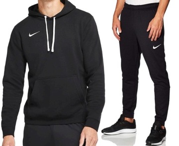 NIKE Dres Komplet Męski BLUZA SPODNIE DRESY r. L