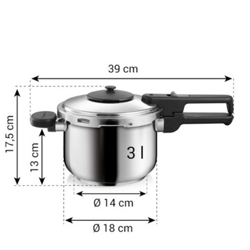 Szybkowar indukcyjny 3 litry TESCOMA GrandCHEF
