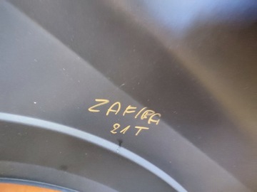 КРЫЛО ПЕРЕДНЕЕ ЛЕВОЕ OPEL ZAFIRA B Z21T ОЦИНКОВАННОЕ