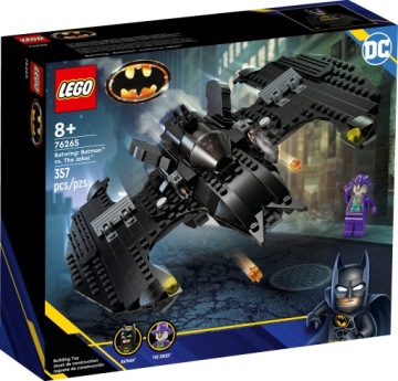 LEGO Super Heroes 76265 Бэтвинг: Бэтмен против Джокера + подарочный пакет