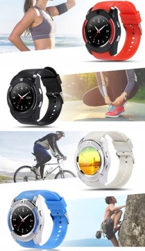 SMARTWATCH zegarek SMARTBAND Pulsometr Krokomierz