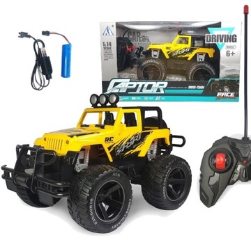 ZDALNIE STEROWANY SAMOCHÓD JEEP DŻIP TERENOWY RC