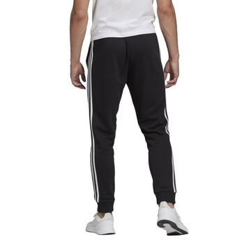 SPODNIE ADIDAS ZWĘŻANE CZARNE R0Z. XXL ESSENTIALS KLASYCZNE TRENINGOWE