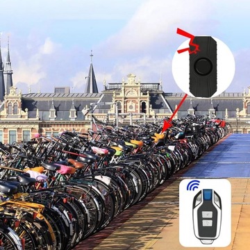 ALARM ROWEROWY, ZABEZPIECZENIE PRZED KRADZIEŻĄ DO POJAZDÓW MOTOCYKLOWYCH